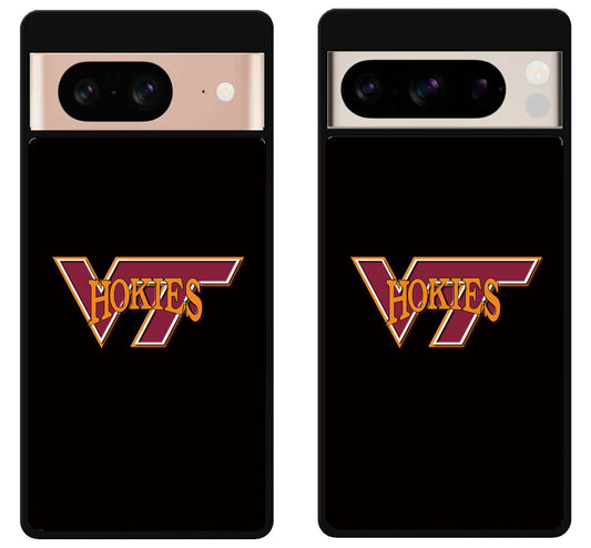Virginia Tech Hokies Black Google Pixel 8 | 8 Pro Case