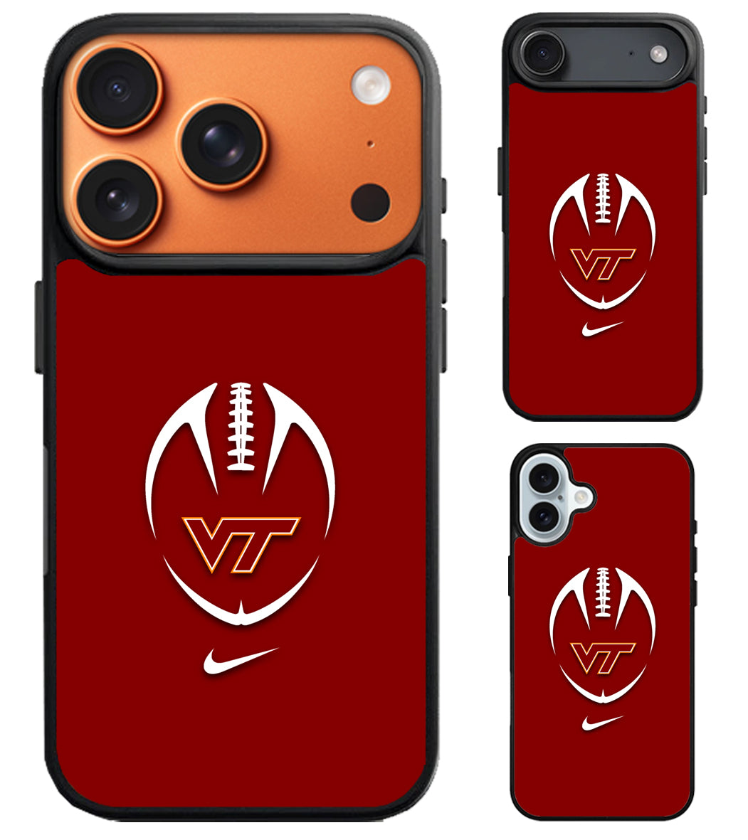 Virginia Tech Hokies Football iPhone Air | iPhone 17 | 17 Pro | 17 Pro Max Case
