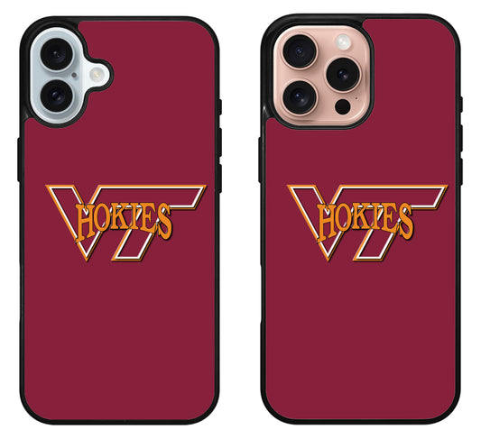 Virginia Tech Hokies Logo iPhone 16 | 16 Plus | 16 Pro | 16 Pro Max Case