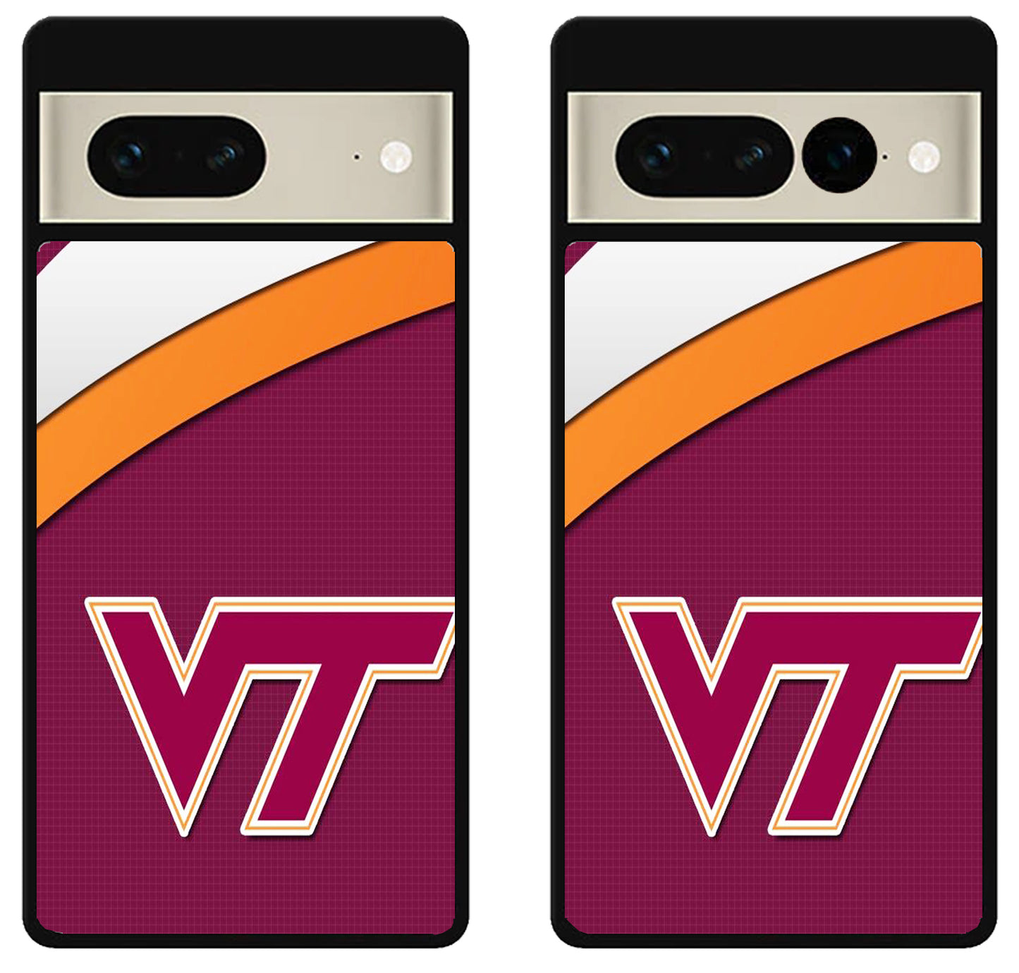 Virginia Tech Hokies Stripe Google Pixel 7 | 7 Pro Case