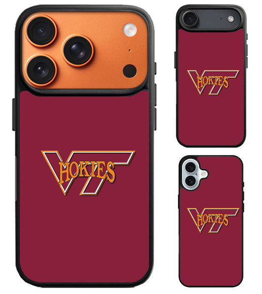 Virginia Tech Hokies Style iPhone Air | iPhone 17 | 17 Pro | 17 Pro Max Case