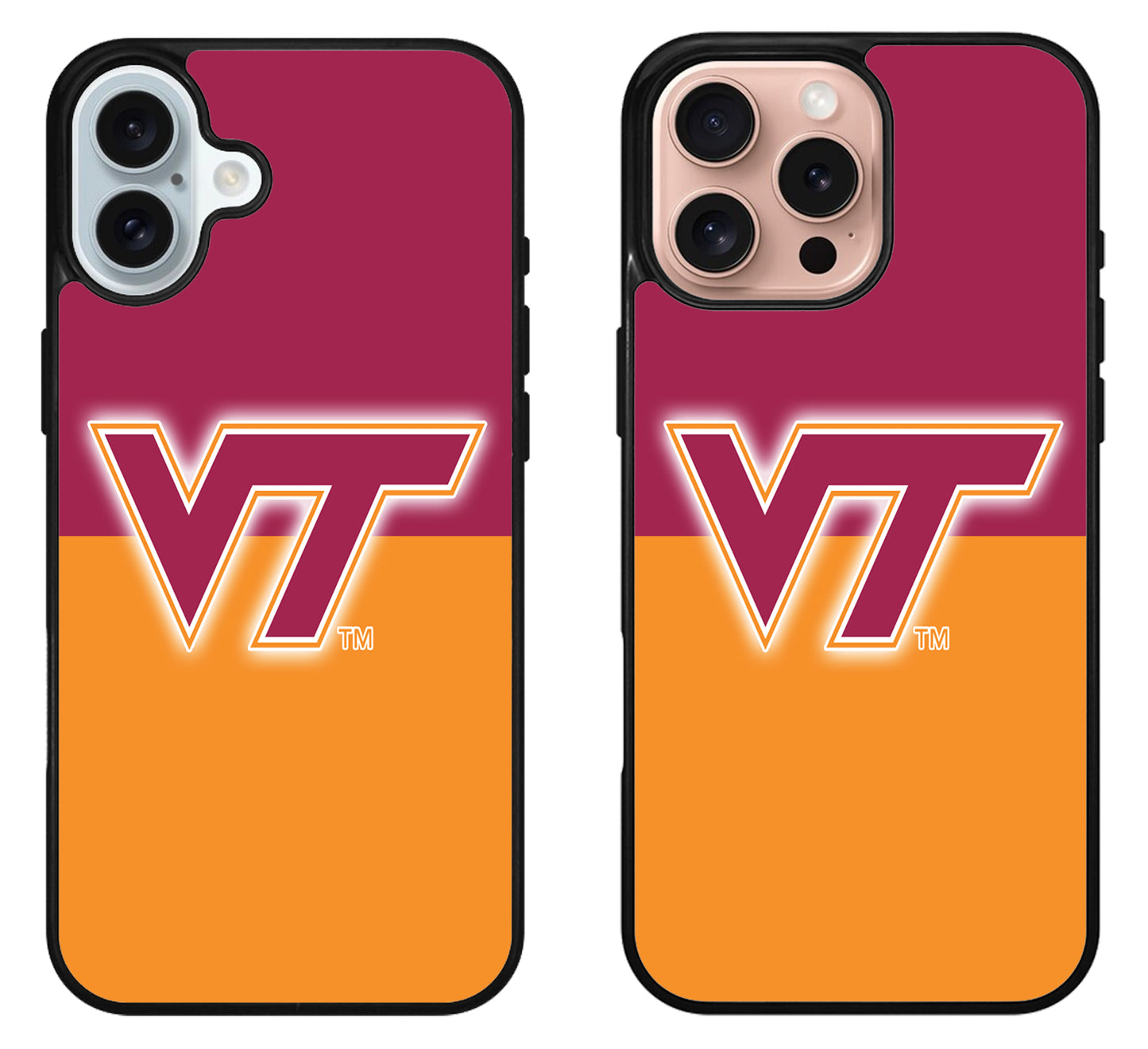 Virginia Tech Hokies Stylish iPhone 16 | 16 Plus | 16 Pro | 16 Pro Max Case