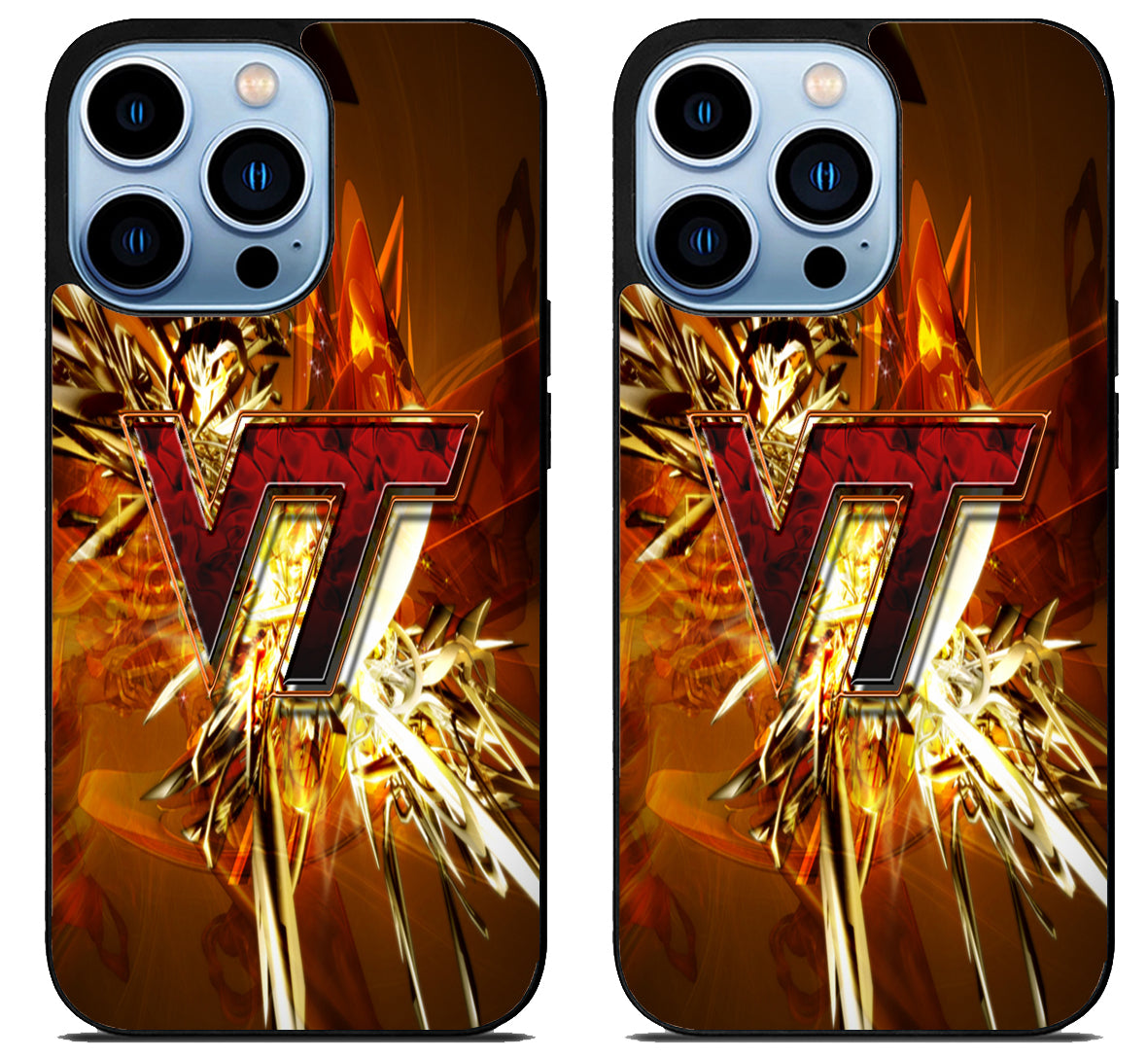 Virginia Tech Hokies cool iPhone 15 Pro | iPhone 15 Pro Max Case