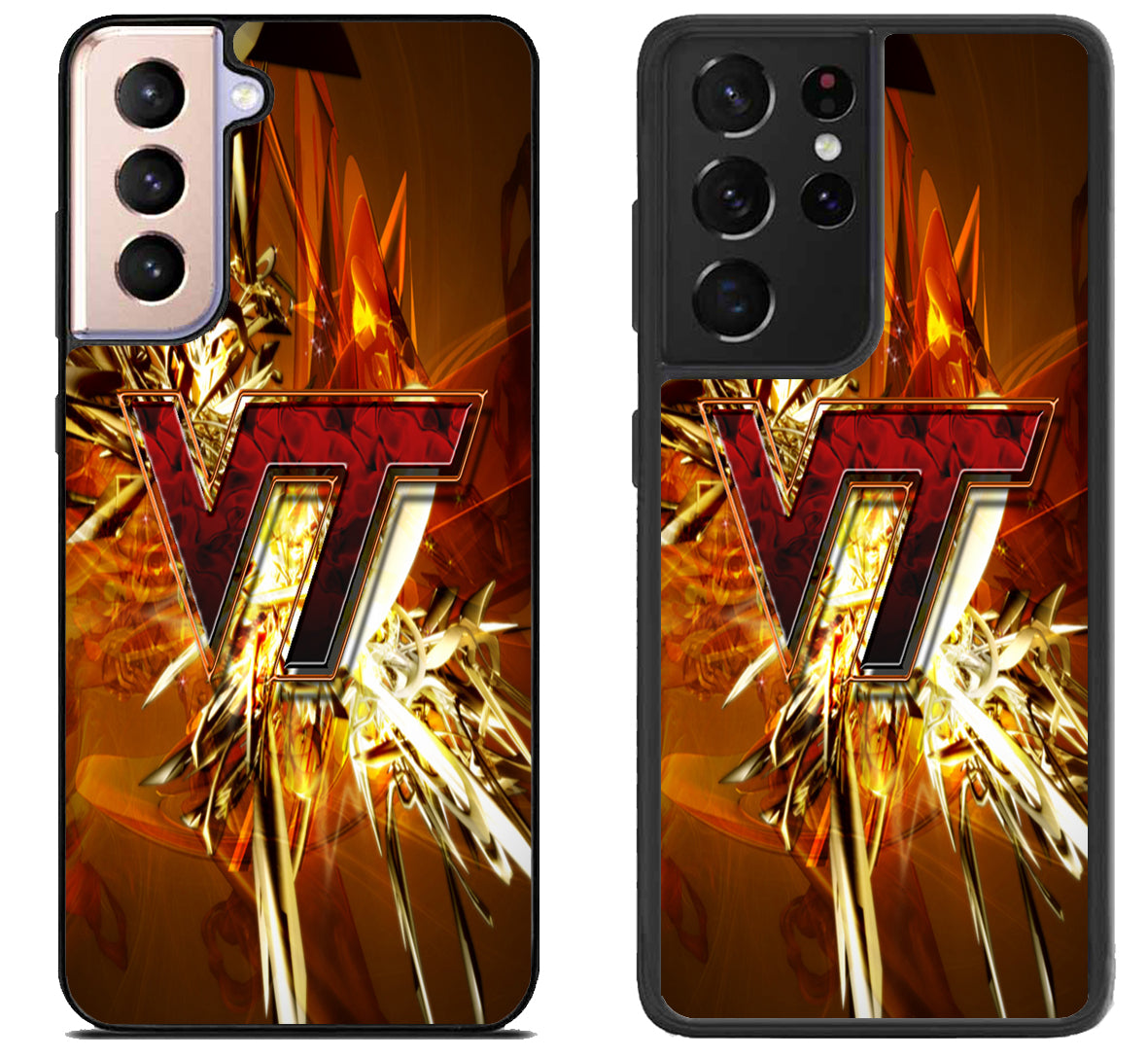 Virginia Tech Hokies cool Samsung Galaxy S21 | S21 FE | S21+ | S21 Ultra Case