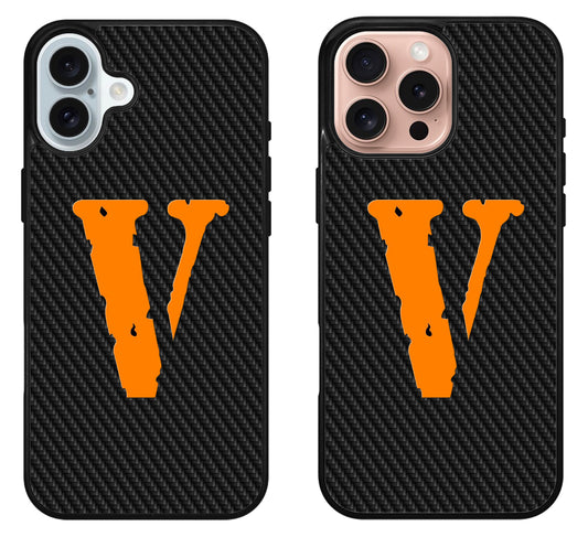 Vlone Logo Carbon iPhone 16 | 16 Plus | 16 Pro | 16 Pro Max Case