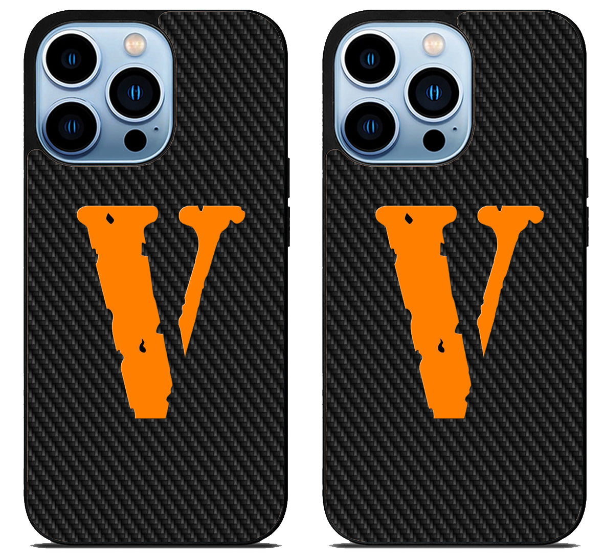 Vlone Logo Carbon iPhone 15 Pro | iPhone 15 Pro Max Case