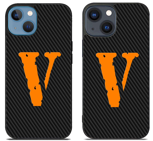 Vlone Logo Carbon iPhone 15 | iPhone 15 Plus Case