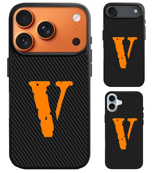 Vlone Logo Carbon iPhone Air | iPhone 17 | 17 Pro | 17 Pro Max Case