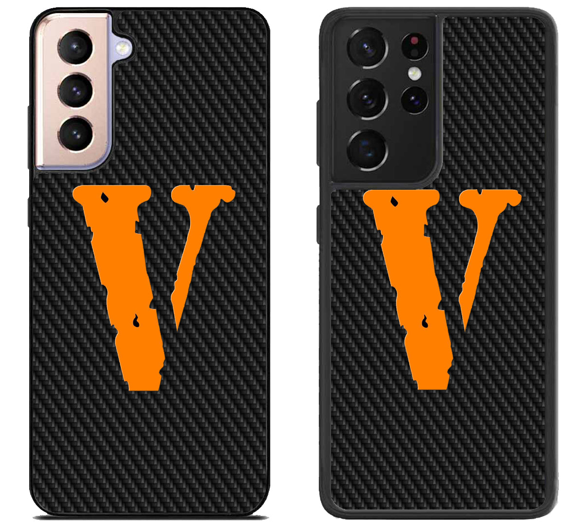 Vlone Logo Carbon Samsung Galaxy S21 | S21 FE | S21+ | S21 Ultra Case