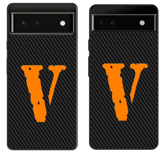 Vlone Logo Carbon Google Pixel 6 | 6A | 6 Pro Case
