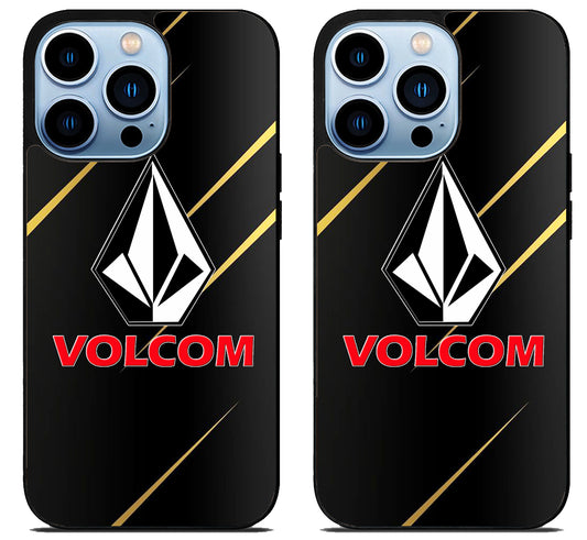 Volcom Black Metallic iPhone 15 Pro | iPhone 15 Pro Max Case