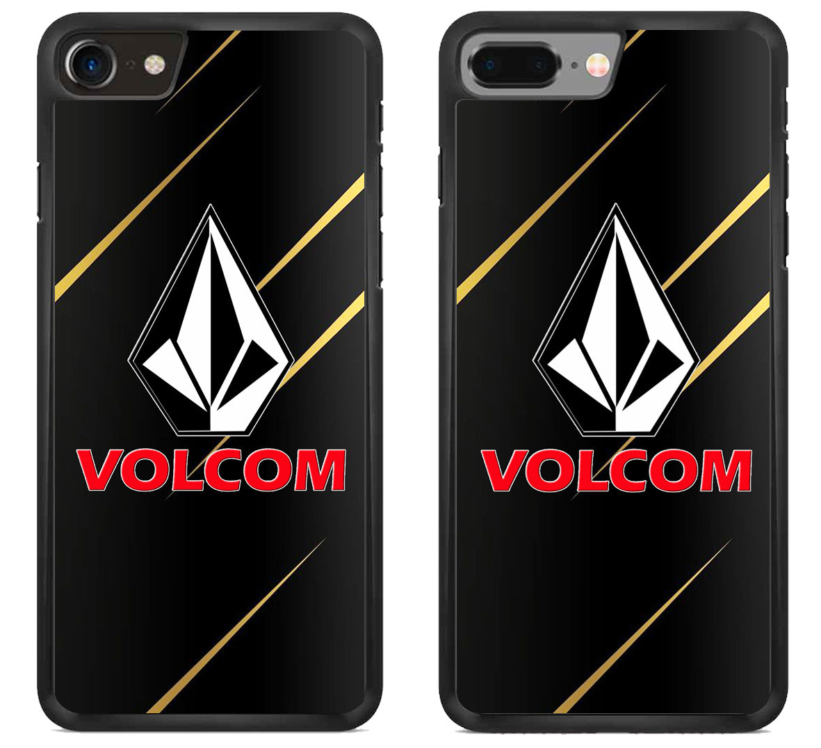 Volcom Black Metallic iPhone 8 | 8 Plus Case