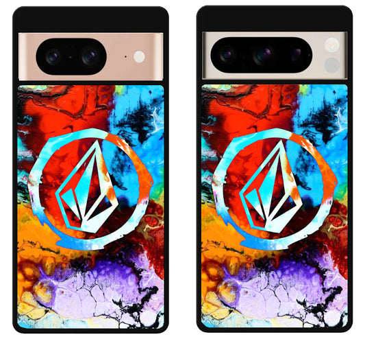 Volcom Logo Colorfull Google Pixel 8 | 8 Pro Case