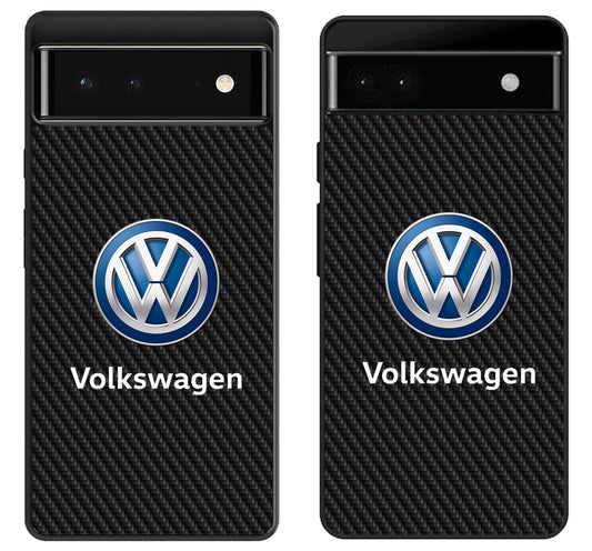 Volkswagen Black Carbon Google Pixel 6 | 6A | 6 Pro Case