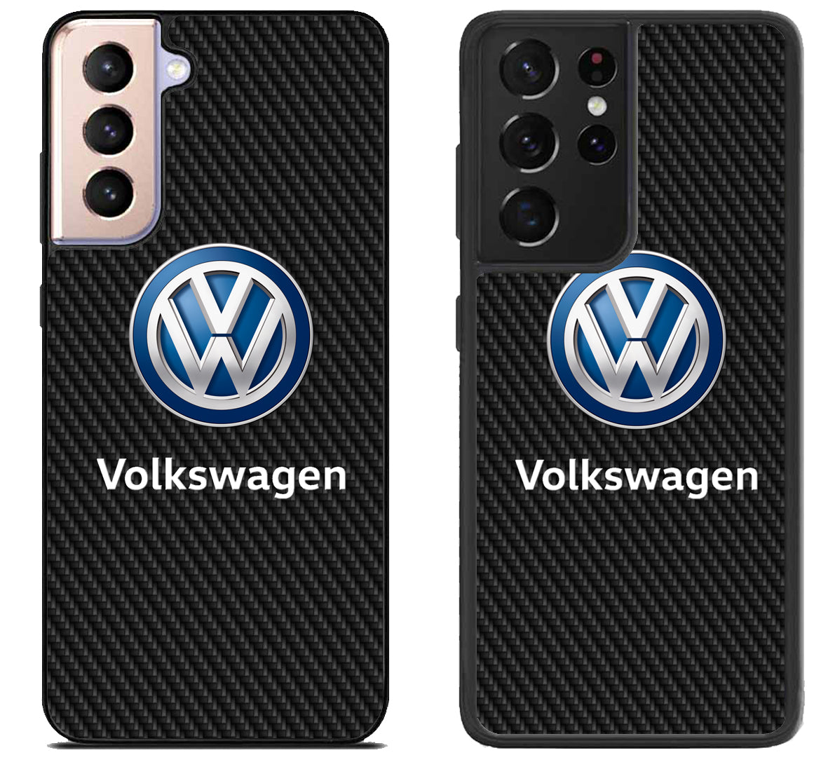 Volkswagen Black Carbon Samsung Galaxy S21 | S21 FE | S21+ | S21 Ultra Case