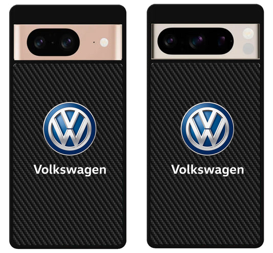 Volkswagen Black Carbon Google Pixel 8 | 8 Pro Case