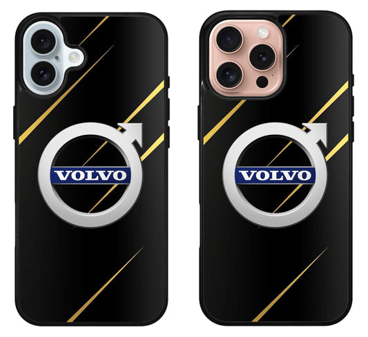 Volvo Black Metallic iPhone 16 | 16 Plus | 16 Pro | 16 Pro Max Case