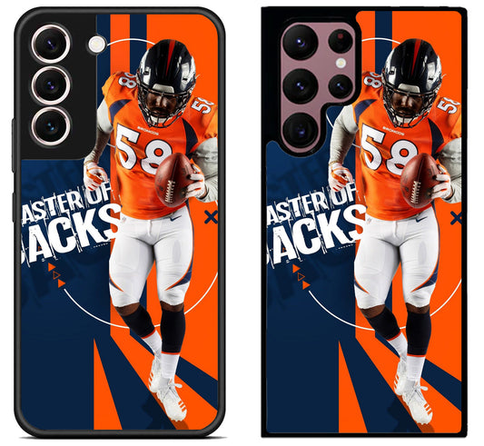 Von Miller Broncos Samsung Galaxy S22 | S22+ | S22 Ultra Case