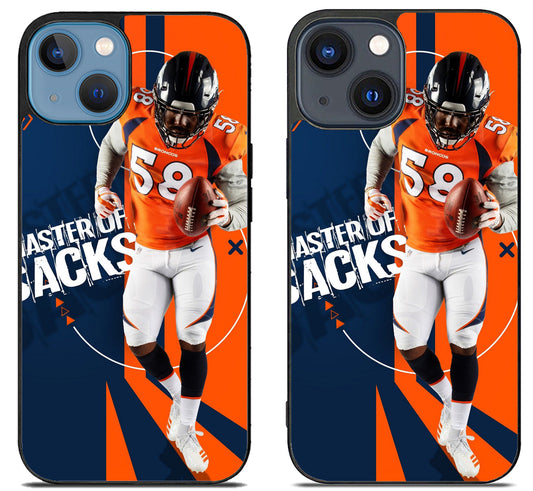Von Miller Broncos iPhone 15 | iPhone 15 Plus Case