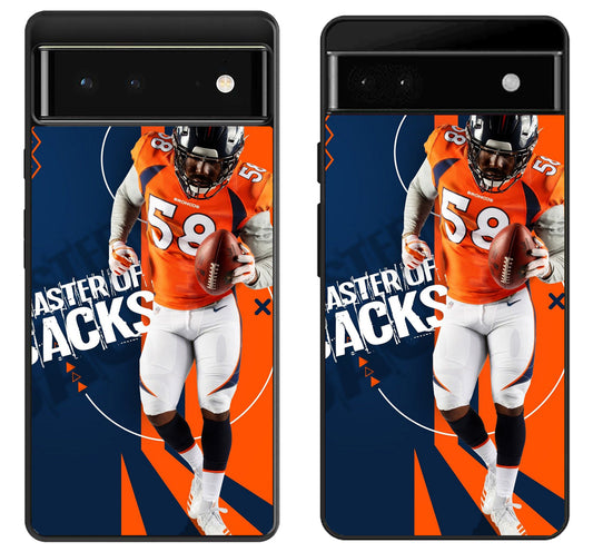 Von Miller Broncos Google Pixel 6 | 6A | 6 Pro Case