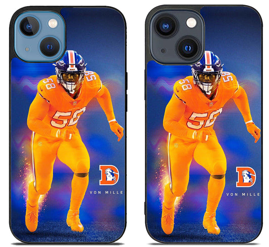 Von Miller Denver Broncos iPhone 15 | iPhone 15 Plus Case