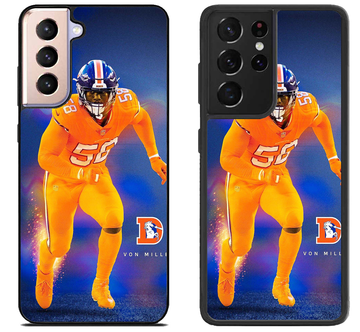 Von Miller Denver Broncos Samsung Galaxy S21 | S21 FE | S21+ | S21 Ultra Case