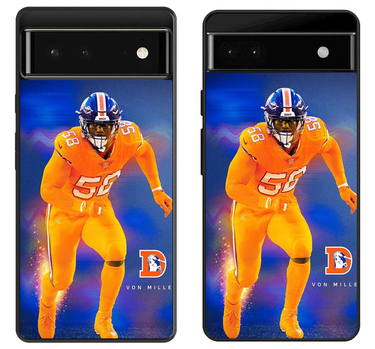 Von Miller Denver Broncos Google Pixel 6 | 6A | 6 Pro Case