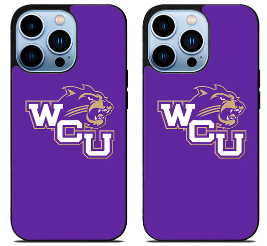 WCU Western Carolina Catamounts Logo iPhone 15 Pro | iPhone 15 Pro Max Case