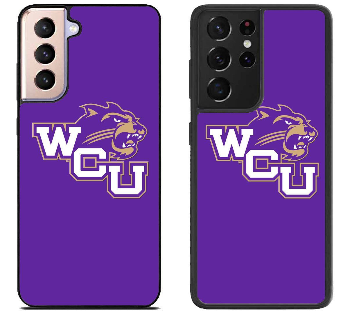 WCU Western Carolina Catamounts Logo Samsung Galaxy S21 | S21 FE | S21+ | S21 Ultra Case