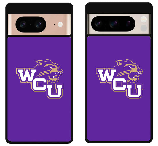 WCU Western Carolina Catamounts Logo Google Pixel 8 | 8 Pro Case