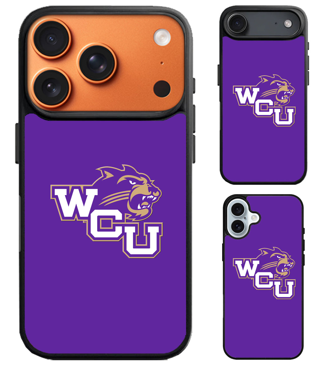 WCU Western Carolina Catamounts Logo iPhone Air | iPhone 17 | 17 Pro | 17 Pro Max Case