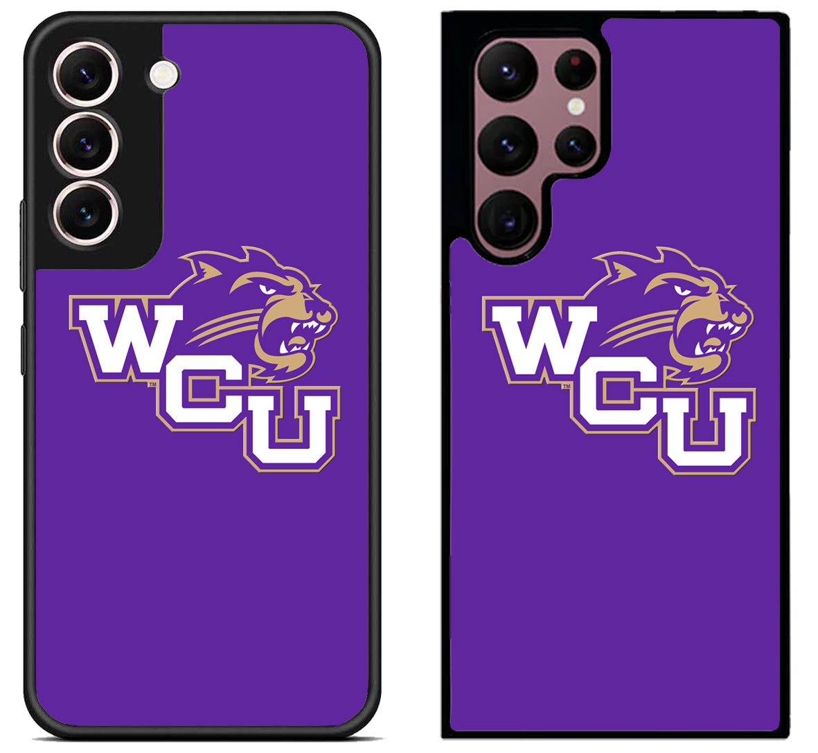 WCU Western Carolina Catamounts Logo Samsung Galaxy S22 | S22+ | S22 Ultra Case