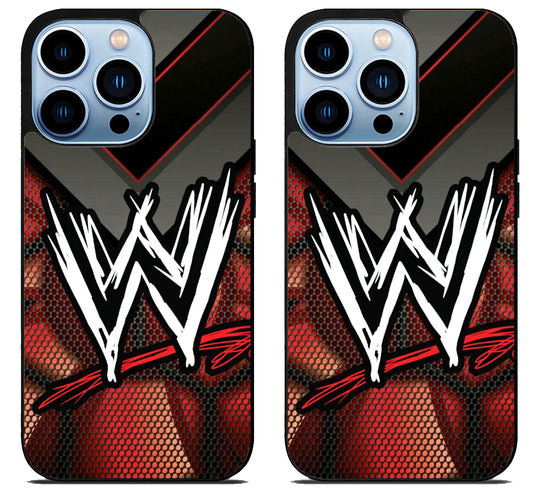 WWE Logo Wallpaper iPhone 15 Pro | iPhone 15 Pro Max Case