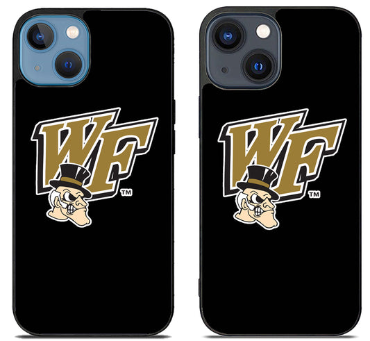 Wake Forest Demon Deacons Black iPhone 15 | iPhone 15 Plus Case