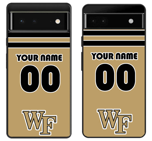 Custom Personalized Wake Forest Demon Deacons Google Pixel 6 | 6A | 6 Pro Case