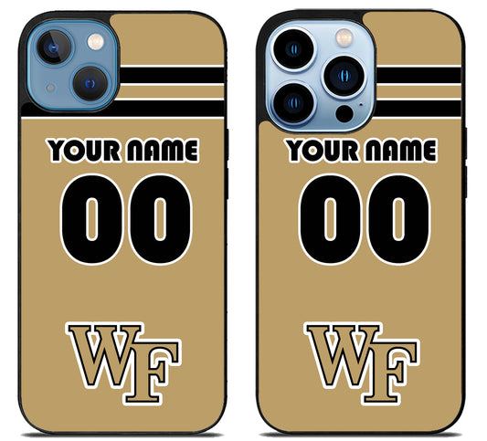 Custom Personalized Wake Forest Demon Deacons iPhone 13 | 13 Mini | 13 Pro | 13 Pro Max Case