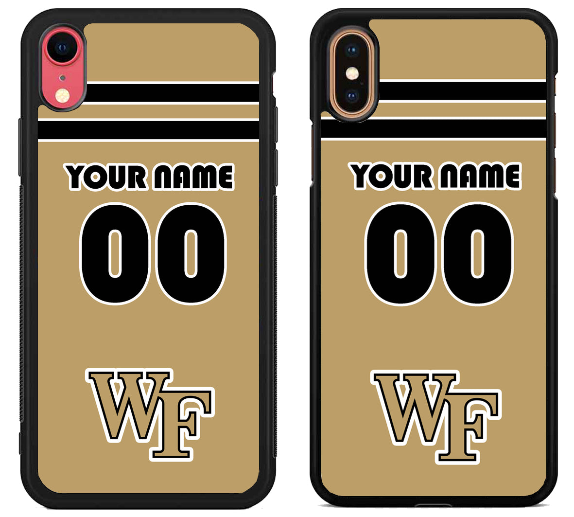Custom Personalized Wake Forest Demon Deacons iPhone X | Xs | Xr | Xs Max Case