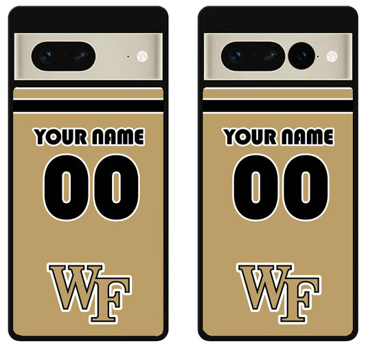 Custom Personalized Wake Forest Demon Deacons Google Pixel 7 | 7 Pro Case