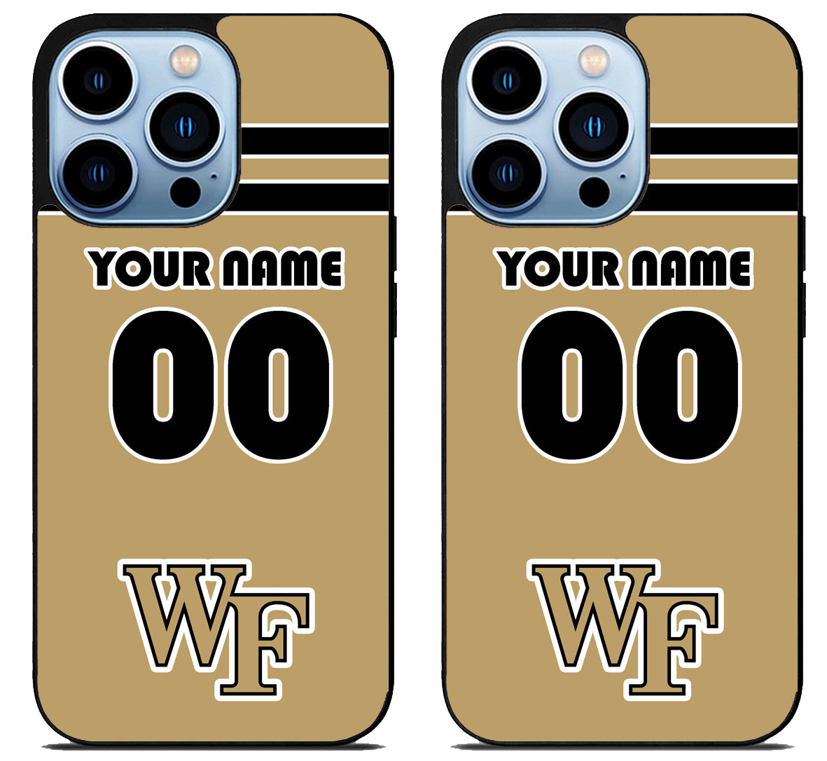 Custom Personalized Wake Forest Demon Deacons iPhone 15 Pro | iPhone 15 Pro Max Case