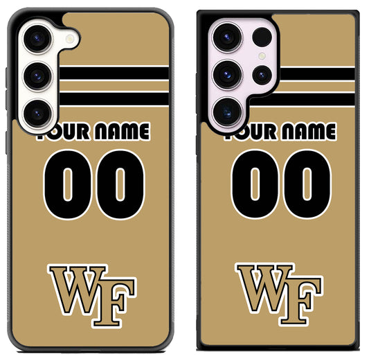Custom Personalized Wake Forest Demon Deacons Samsung Galaxy S23 | S23+ | S23 Ultra Case
