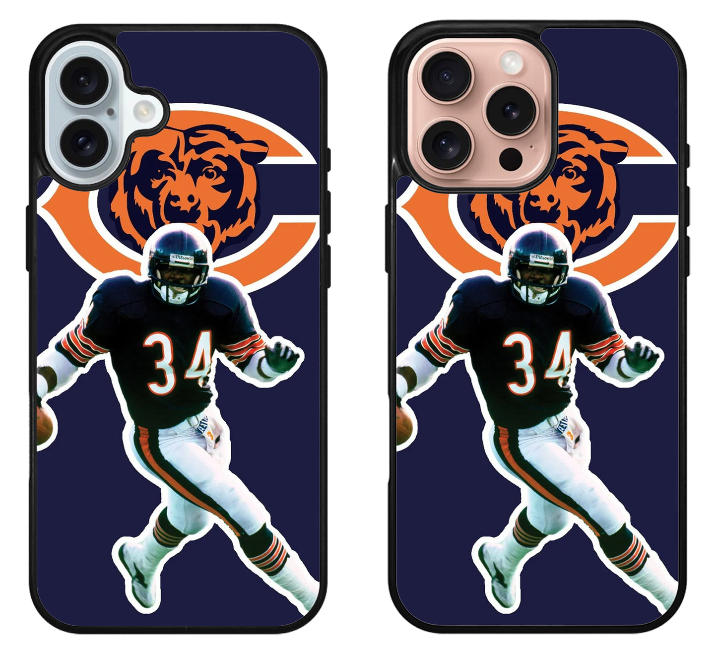 Walter Payton Chicago Bears iPhone 16 | 16 Plus | 16 Pro | 16 Pro Max Case