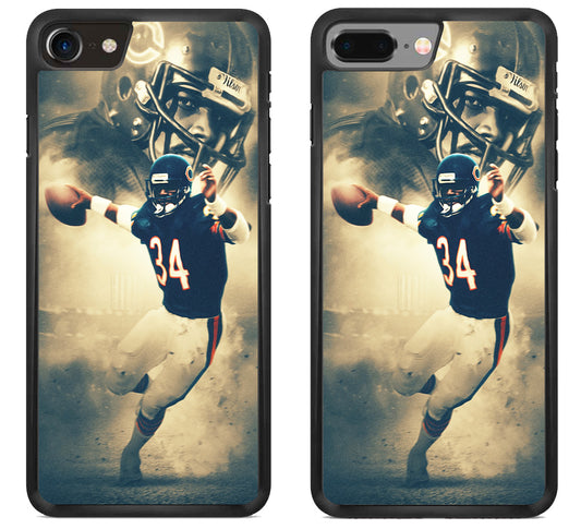 Walter Payton Chicago Bears Background iPhone 8 | 8 Plus Case