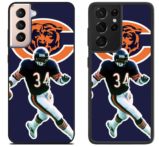 Walter Payton Chicago Bears Samsung Galaxy S21 | S21 FE | S21+ | S21 Ultra Case