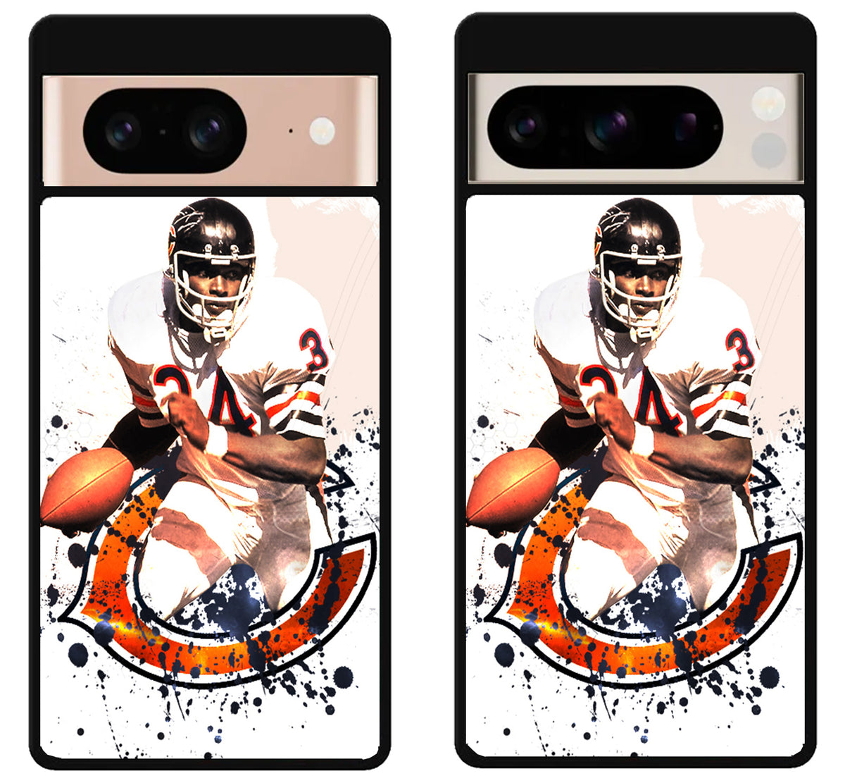 Walter Payton NFL Chicago Bears Google Pixel 8 | 8 Pro Case