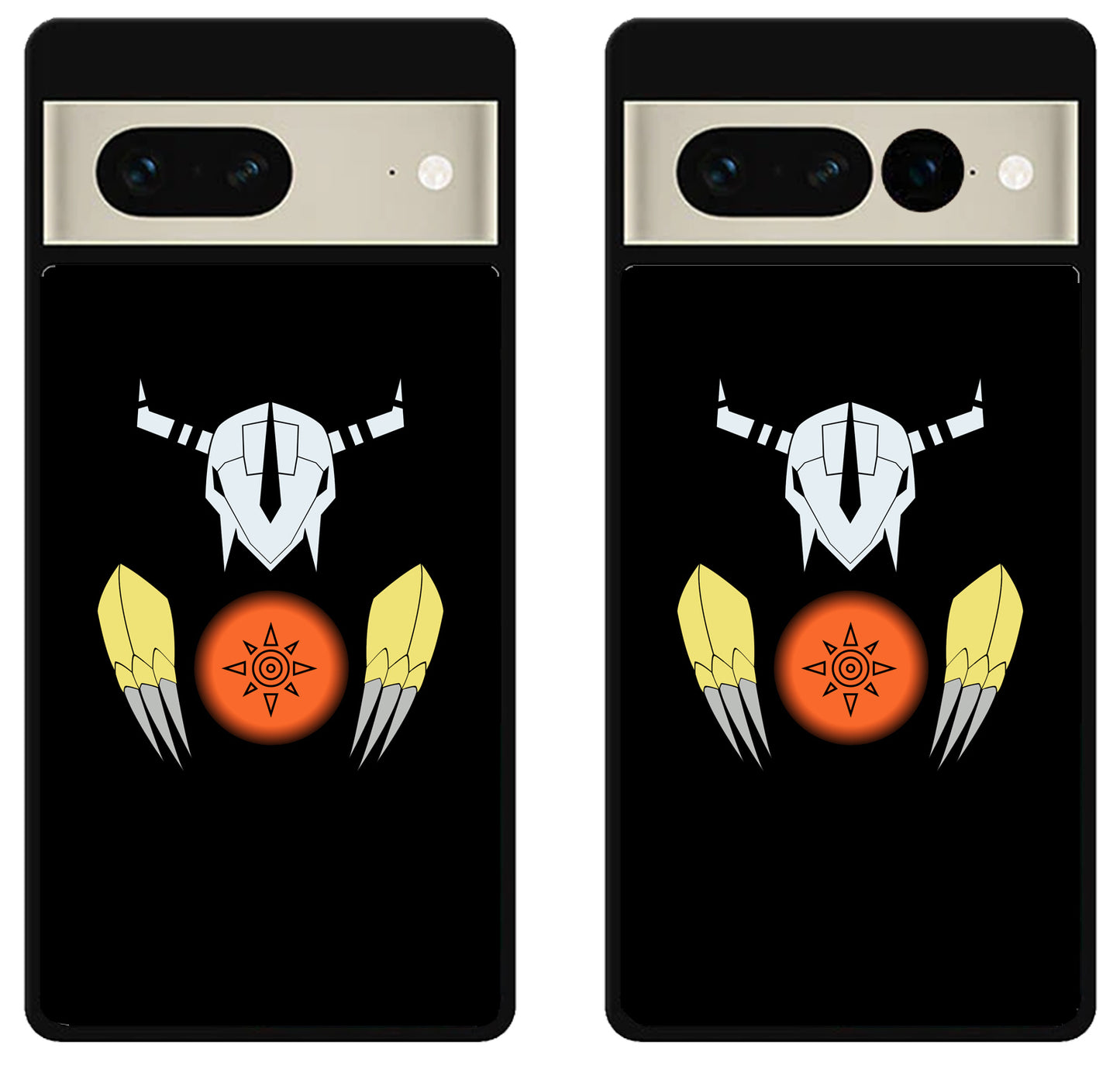 WarGreymon Digimon Black Google Pixel 7 | 7 Pro Case