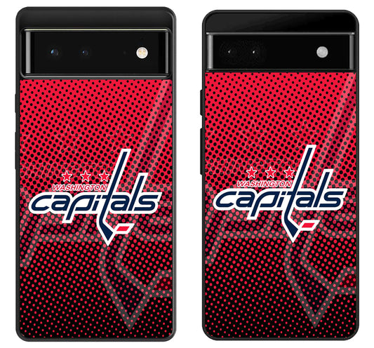 Washington Capitals Background Google Pixel 6 | 6A | 6 Pro Case