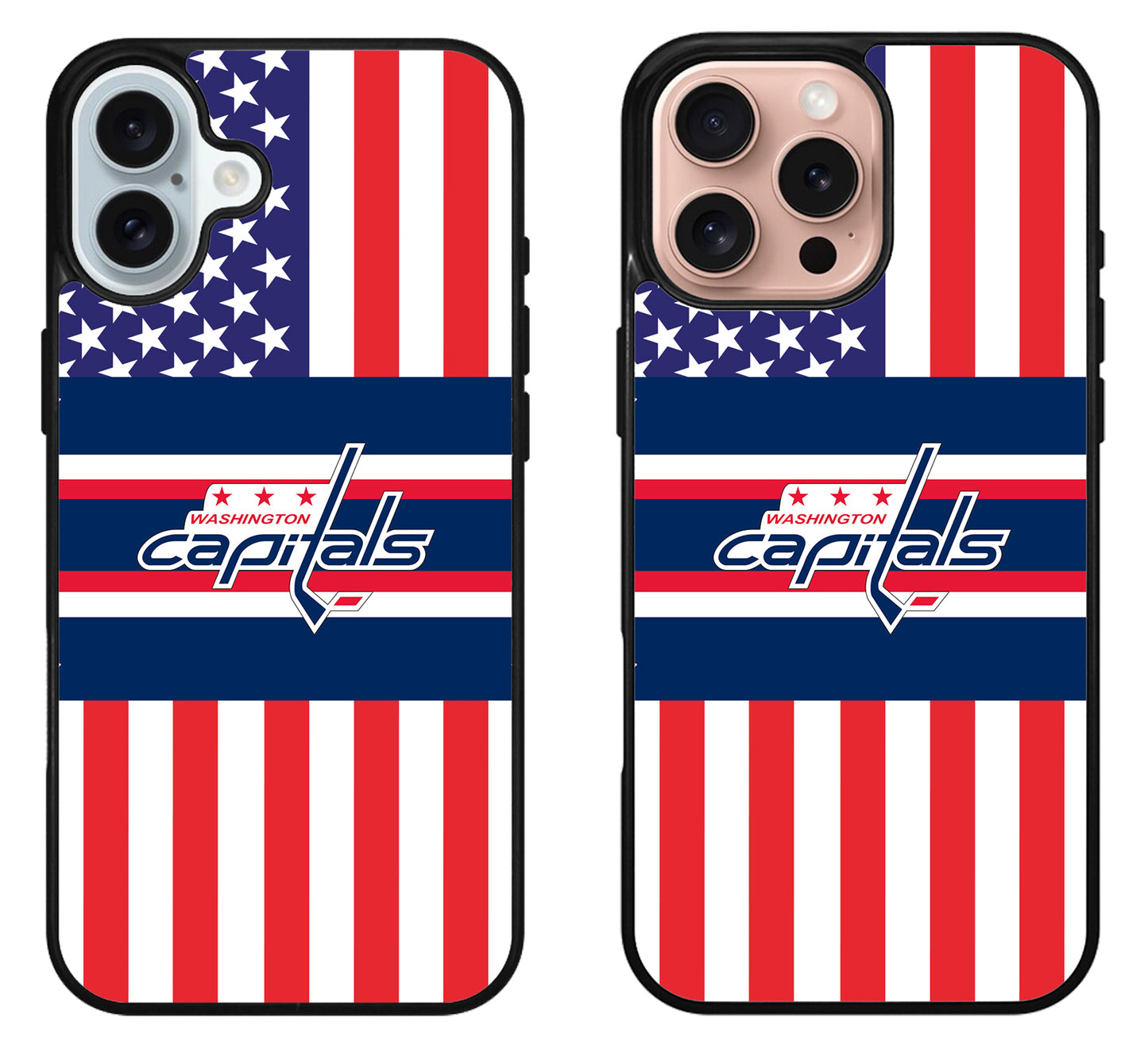 Washington Capitals Logo Flag iPhone 16 | 16 Plus | 16 Pro | 16 Pro Max Case