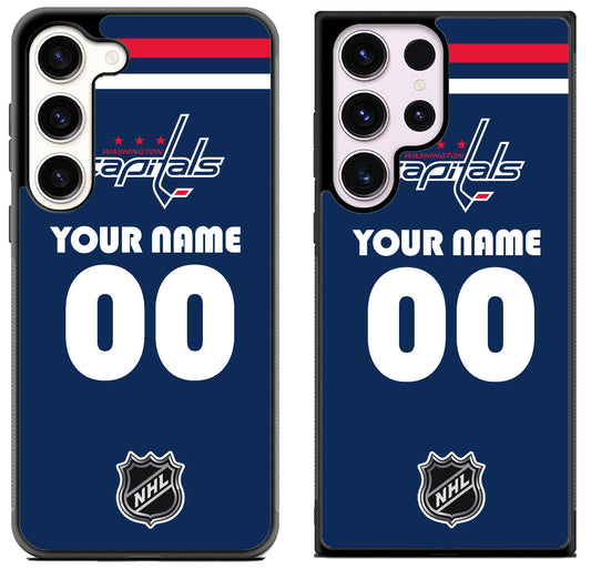 Custom Personalized Washington Capitals NHL Samsung Galaxy S23 | S23+ | S23 Ultra Case