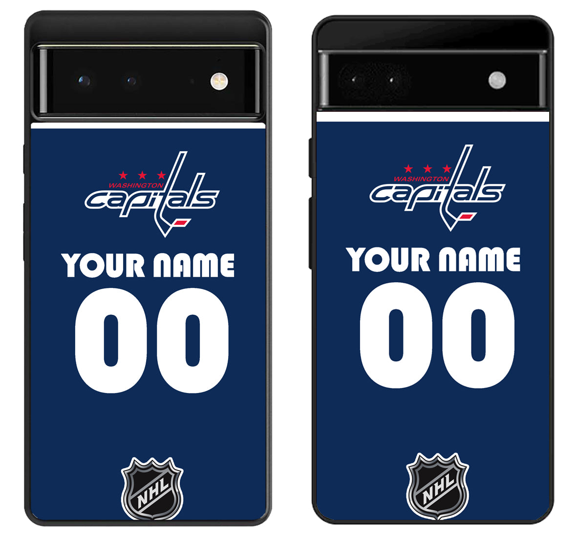 Custom Personalized Washington Capitals NHL Google Pixel 6 | 6A | 6 Pro Case