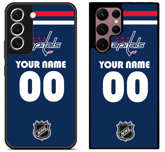 Custom Personalized Washington Capitals NHL Samsung Galaxy S22 | S22+ | S22 Ultra Case